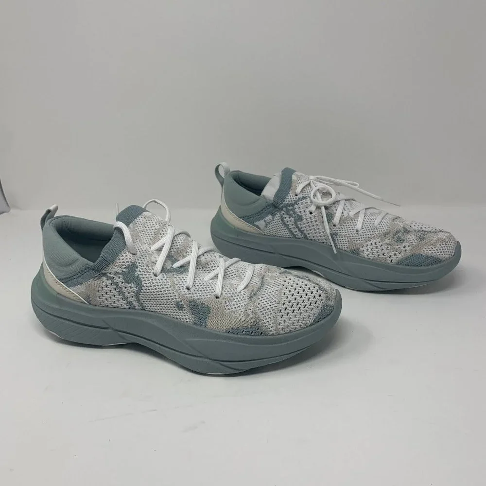 Sorel Explorer Blitz Sneakers Women's 8 Crushed Blue White Stride Lace Up S0611‎